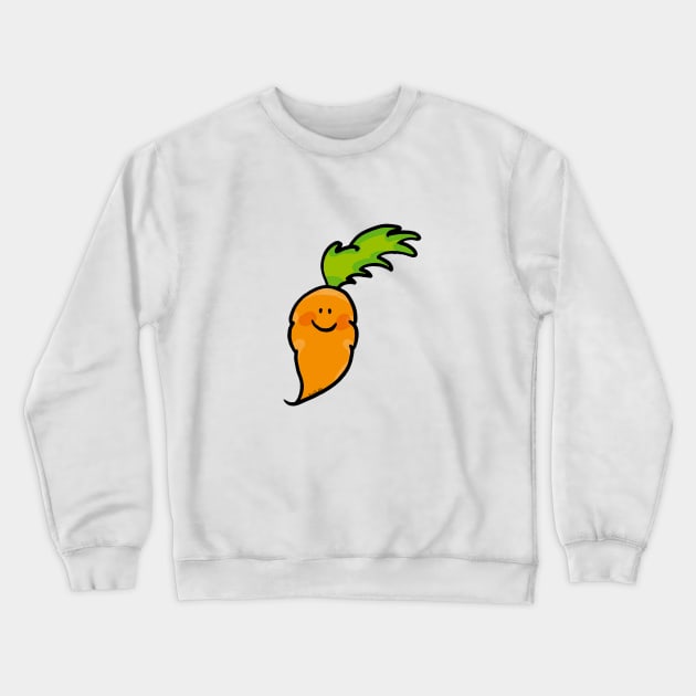 cute carrot Crewneck Sweatshirt by cartoonygifts